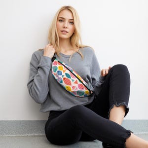 Tropical Fish Bag | Chic & Functional Waist Bag | Hands-Free Travel Belt Bag | Festival, Hiking, Everyday Essentials