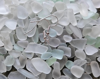 Genuine Sea Glass Tiny White – St. Croix Caribbean Beach Glass – Jewelry & Craft Supplies – 1 oz or 3 oz