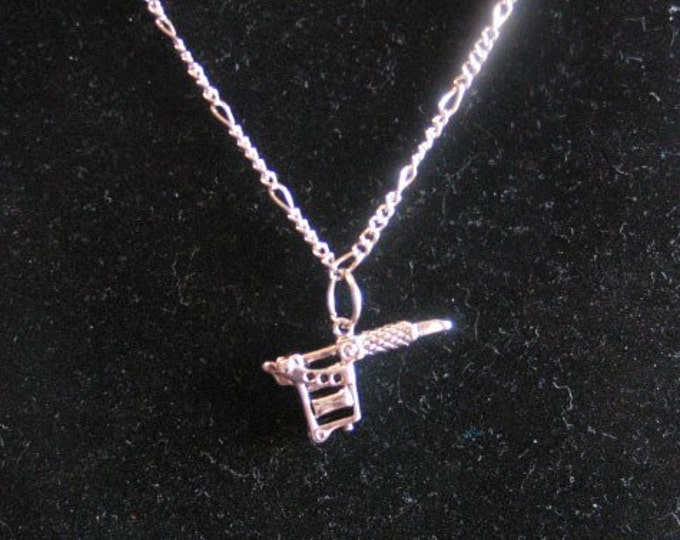 Tattoo Machine Necklace Etsy