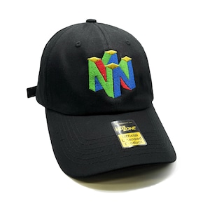 N64 Dad Hat Strapback (Black)