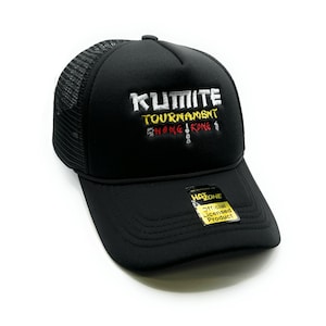 Kumite Tournament Bloodsport Mesh Trucker Snapback (Black)