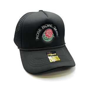 Rose Bowl Game Mesh Trucker Snapback (Black)