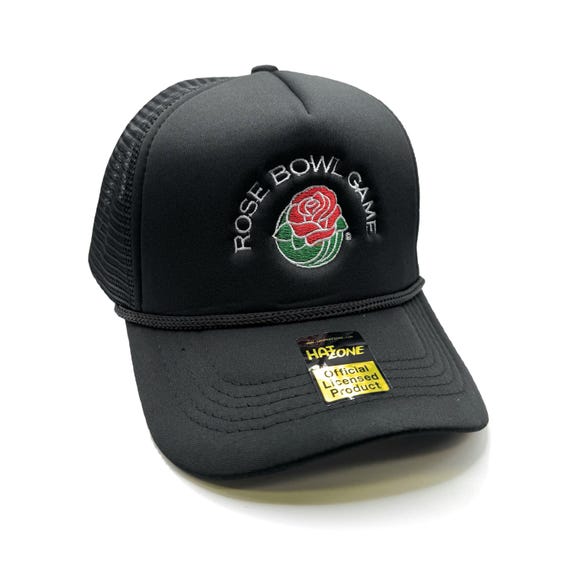 Rose Bowl Game Mesh Trucker Snapback (black) - Etsy
