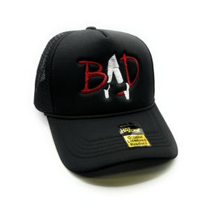 Bad Moonwalk Mesh Trucker Snapback (Black)