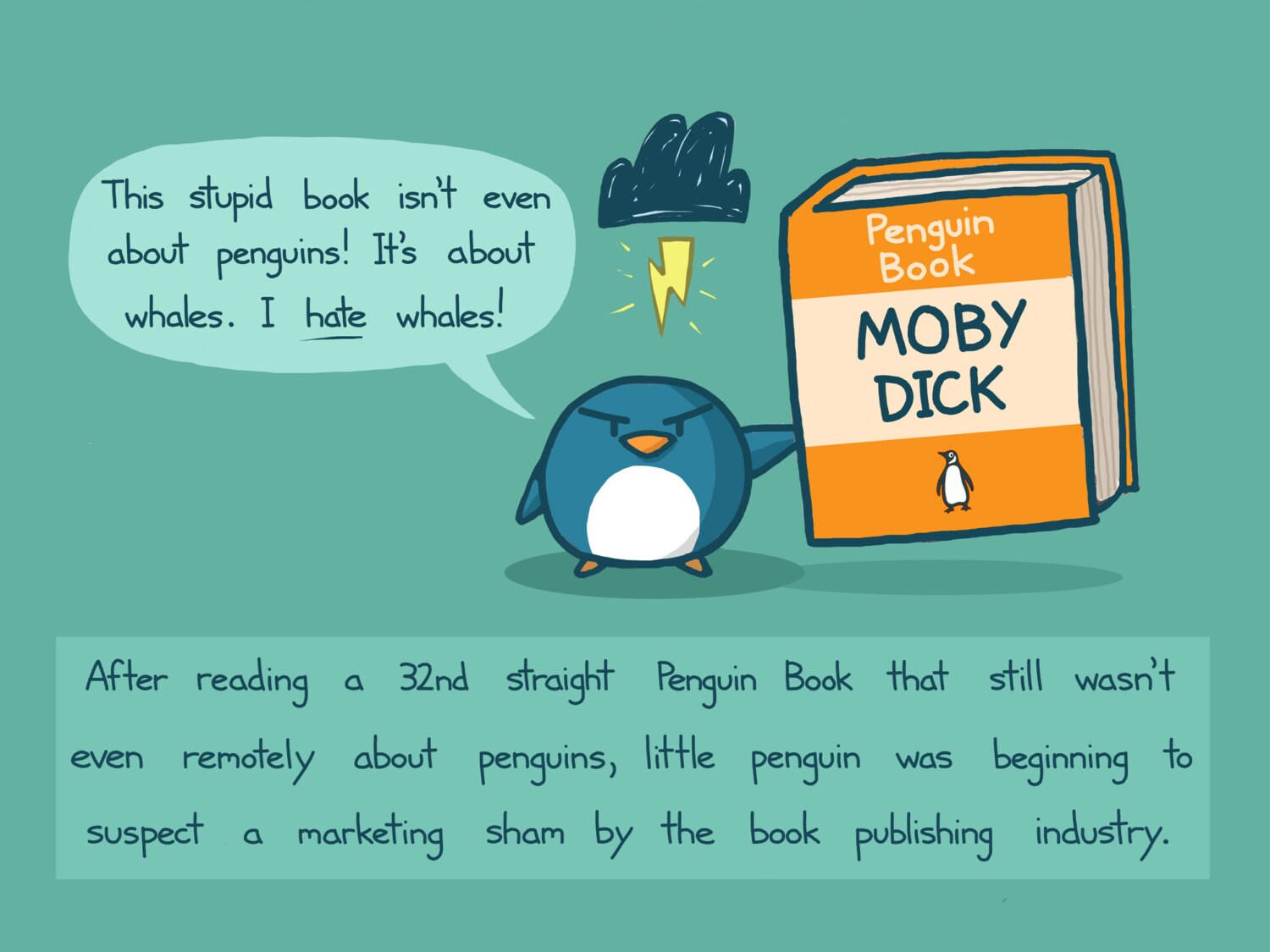 Penguin Books Art Print Etsy