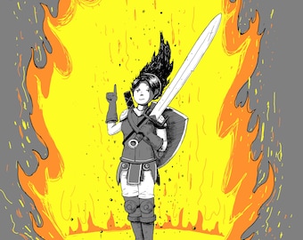 Joan of Arc Art Print