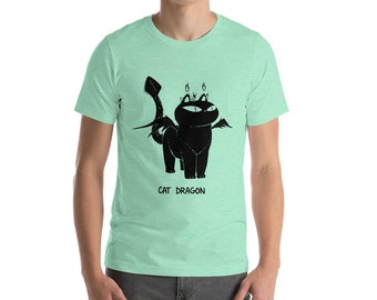 Cat Dragon T-shirt