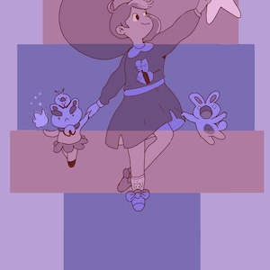 Bee and Puppycat Art Print