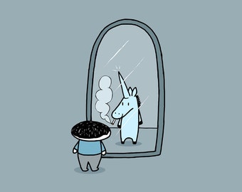 I&#39;m a Unicorn Art Print
