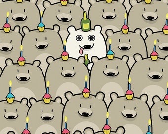 Happy Birthday Bears Card