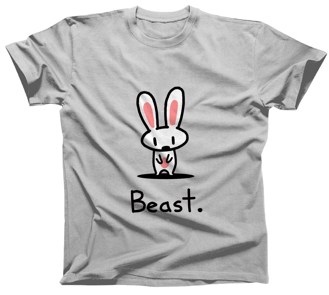 Bunny Beast Tshirt womens' Sizes Are a Junior Fit Ie | Etsy