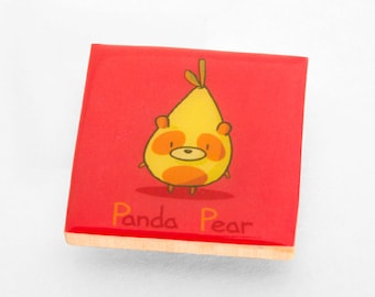 Panda Pear Magnet