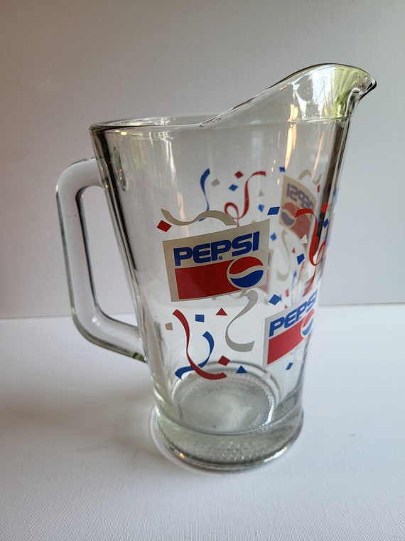 Pepsi Cola Glass Pitcher - Etsy