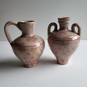 Portuguese Pottery Vases Olaria de Silves