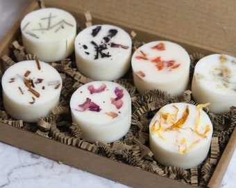 Botanical Wax Melt Selection Taster Box (Signature Series)  | 100% Soy Wax | 7x 20g (140g) Melts | Perfect Gift