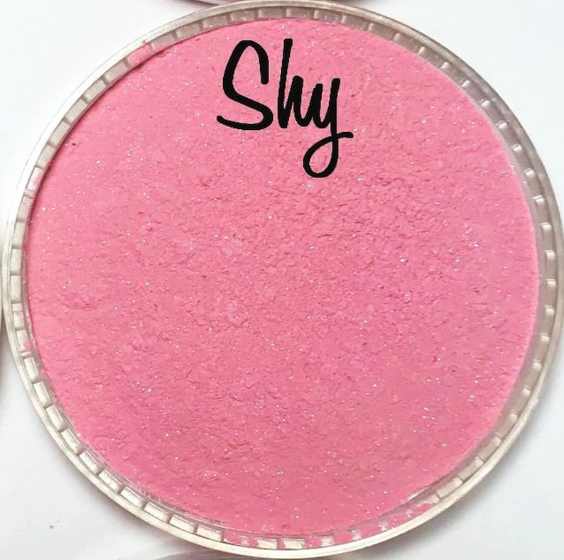 Blush Mineral Makeup Your Choice of 19 Shades Easy to Apply Subtle Finish Pink Quartz Minerals image 4