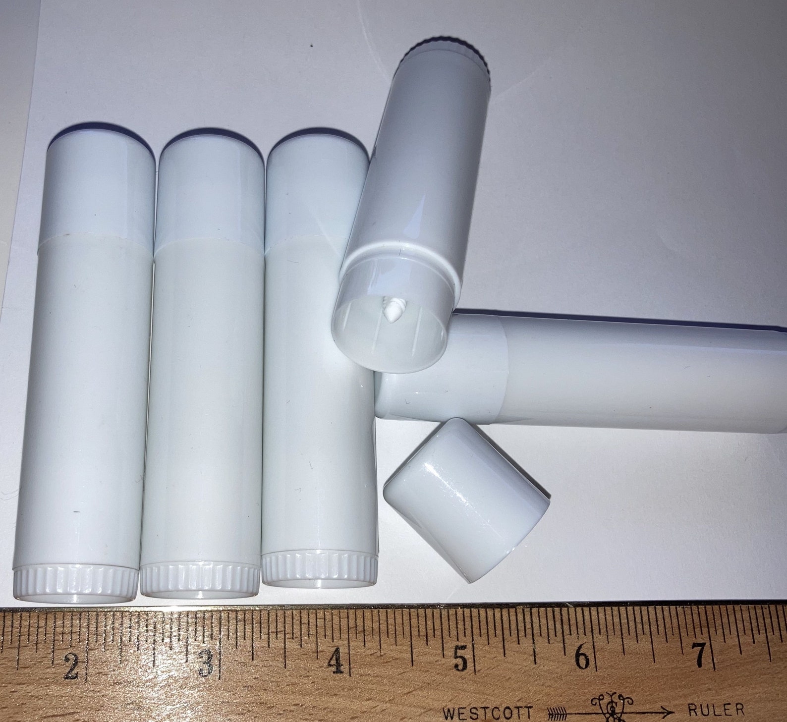 10 Jumbo .5 oz White Lip Balm Tubes Lip Smackers Size Etsy
