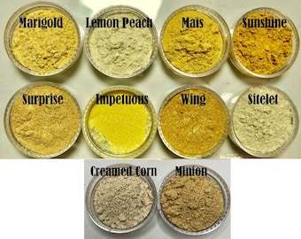 Yellow Eye Shadow Mineral Makeup