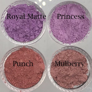 Blush Mineral Makeup Your Choice of 19 Shades Easy to Apply Subtle Finish Pink Quartz Minerals image 2