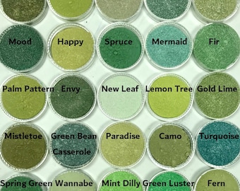 Green Eye Shadow Mineral Makeup