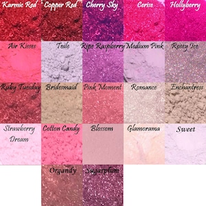 Pink Red Eyeshadow 22 Shades to Choose From