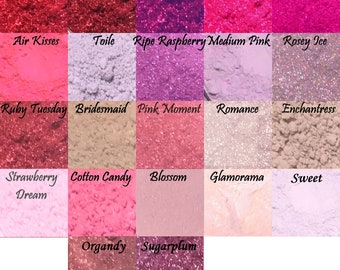 Pink Red Eyeshadow 22 Shades to Choose From