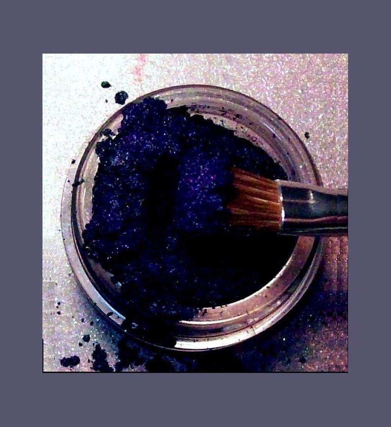 Vegan Eye Shadow Eyeliner Eyeshadow Large Black Orchid Mineral Makeup image 2