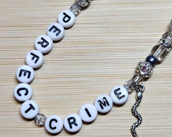 Bracelet crime parfait Look What You Made Me Do Réputation lyrique époque Taylor Swift Inspiré des bijoux à breloque serpent
