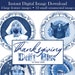 see more listings in the Delft Blue Thanksgiving section