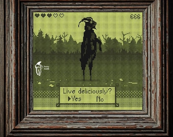 Avonturenspel - digitaal pdf-kruissteekpatroon - volledige dekking - patroonvriendelijk - door mensen gemaakt