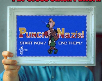 Punch Up - digitaal pdf-kruissteekpatroon - patroonvriendelijk - door mensen gemaakt