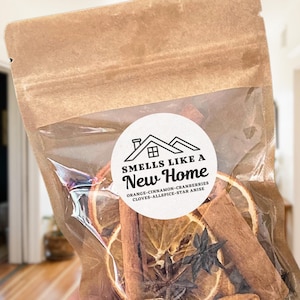 New home Simmer Pot Recipe Housewarming Gift Realtor Appreciation Client bulk gift Friends and Family gift Stovetop Potpourri simmer mix