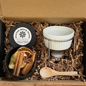 Winter Break Teacher Simmer Pot Recipe Mix Kit Christmas Thank You Gift Favors Appreciation from PTA Stovetop Potpourri Principal Coworkers