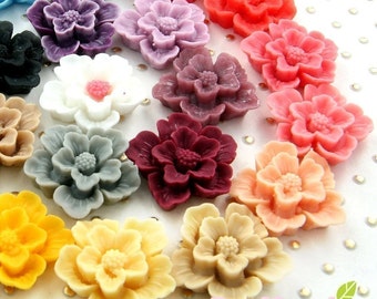 Wholesale - Sakura cabochon, 50 pcs