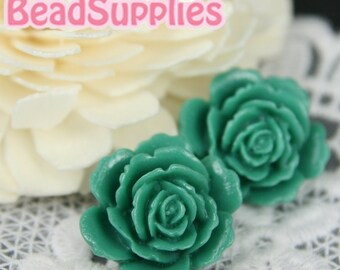 Special Offer - CA-CA-05807 - Layered Peony,Teal,4 pcs