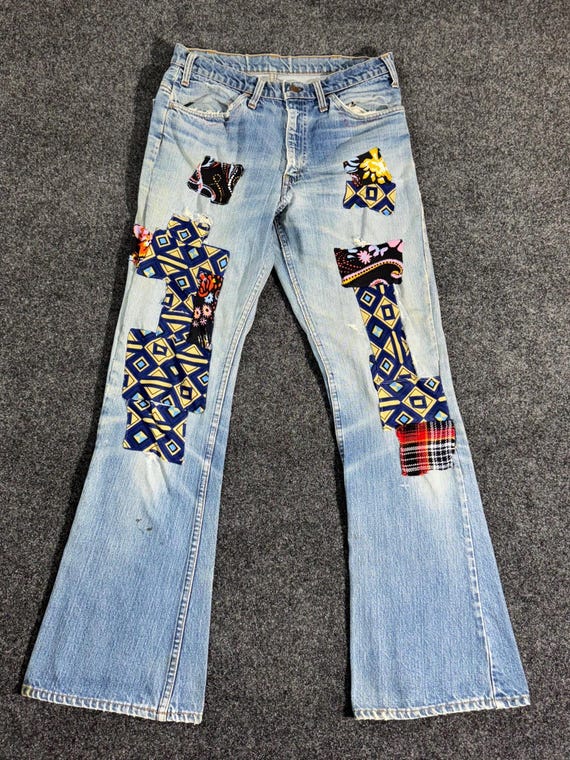 BIGE Levis patch work ART piece！ BIGE Levis patch work ART piece！