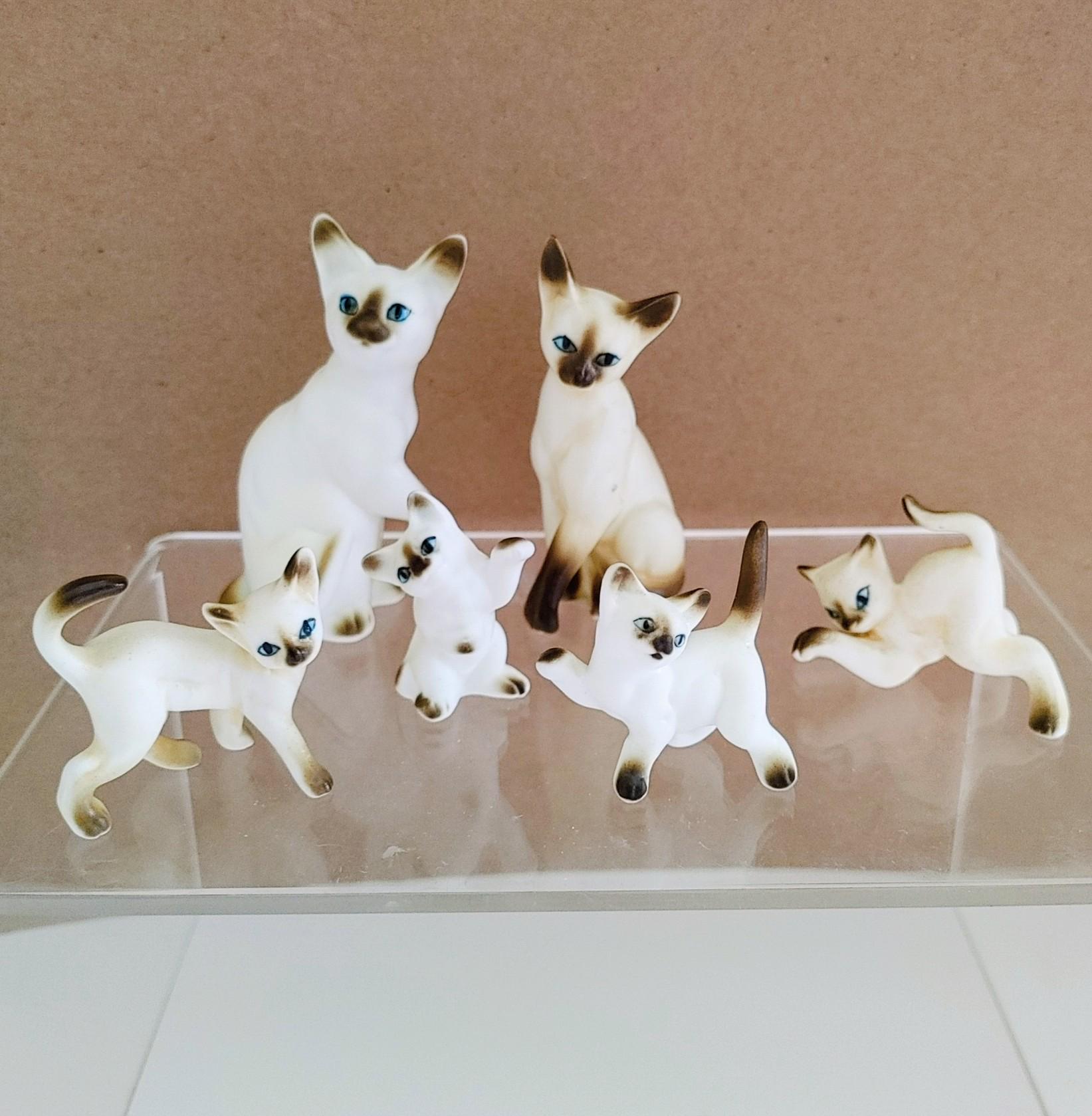 Japan Bone China Cat - Etsy