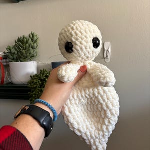 Przytulacz duchów, wystrój pokoju dziecięcego w stylu whimsigoth, upiorny motyw, gotycki, prezenty na Halloween, kosz boo, zabawka pocieszająca, prezenty na baby shower, minimalistyczny