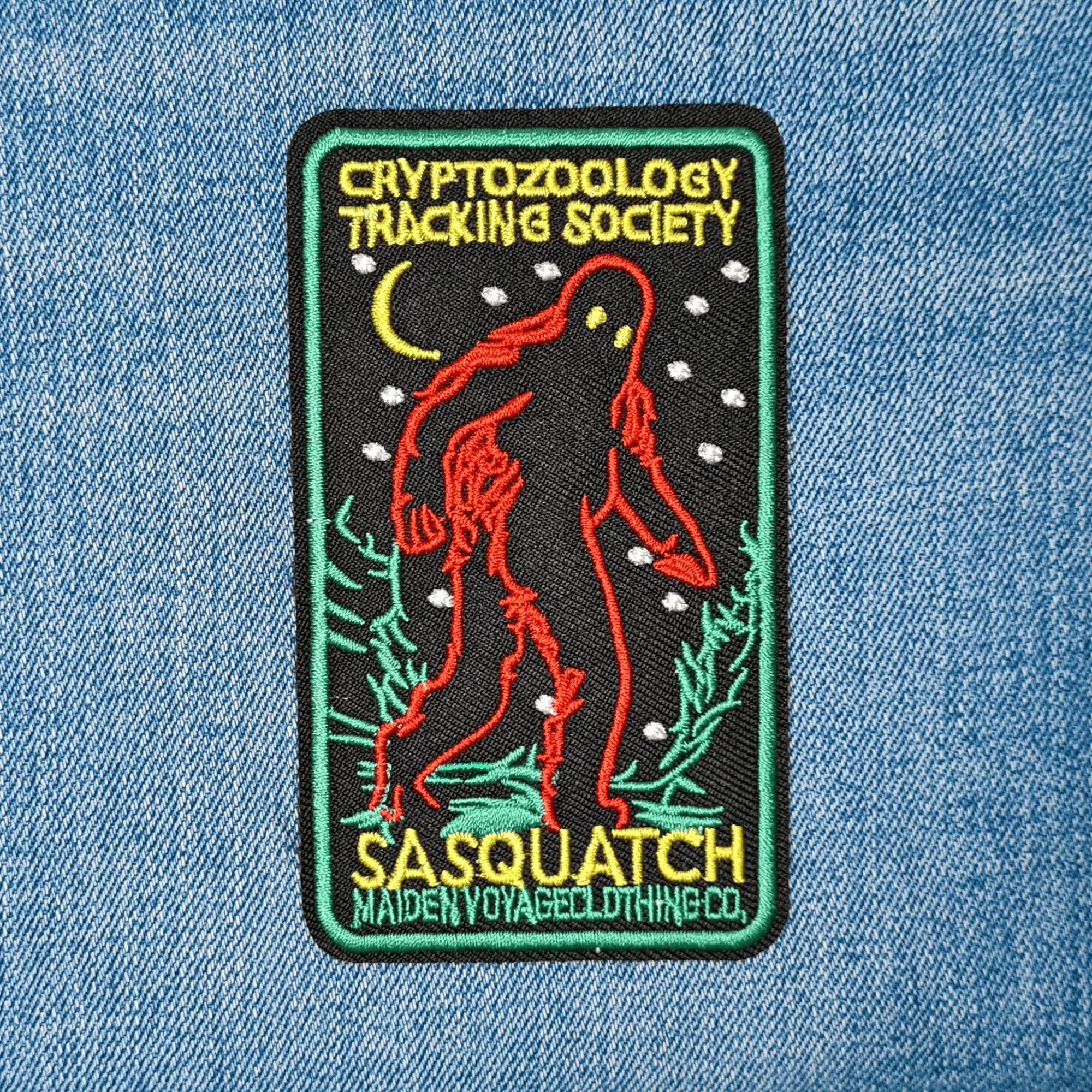 Cryptid Collection Embroidered Patches | Cryptozoology Sew on Appliques ...