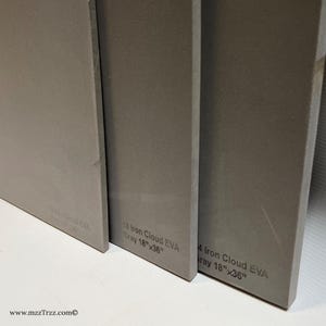 Shoemaking - SoleTech - Foam - Iron Cloud EVA - Grey