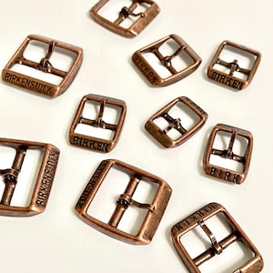 Shoemaking - Birkenstock - Hardware - Buckles - Antique Copper