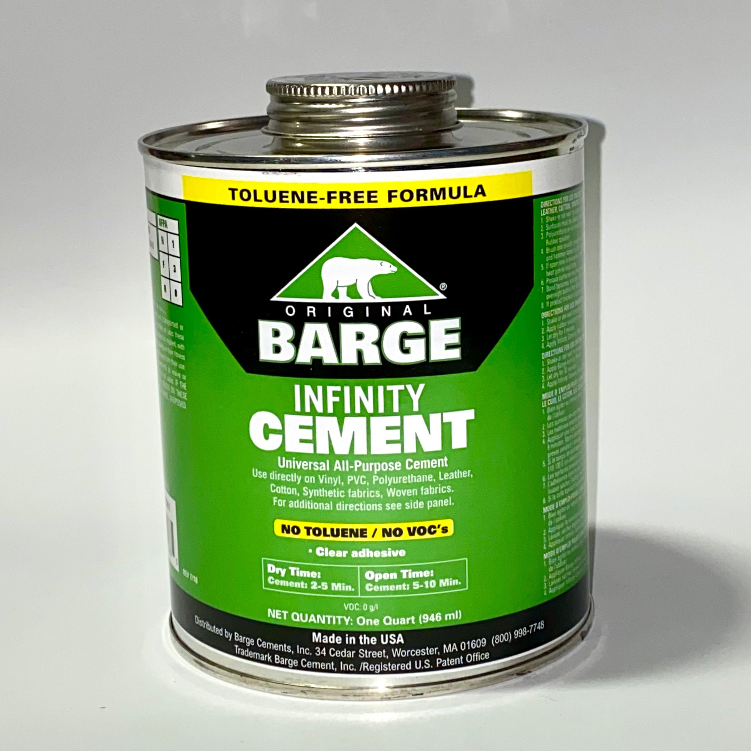 Barge All Purpose Cement / Barge Infinity / Quart / Pint