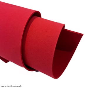 Shoemaking - SoleTech - Foam - Soleflex Crepe - Red