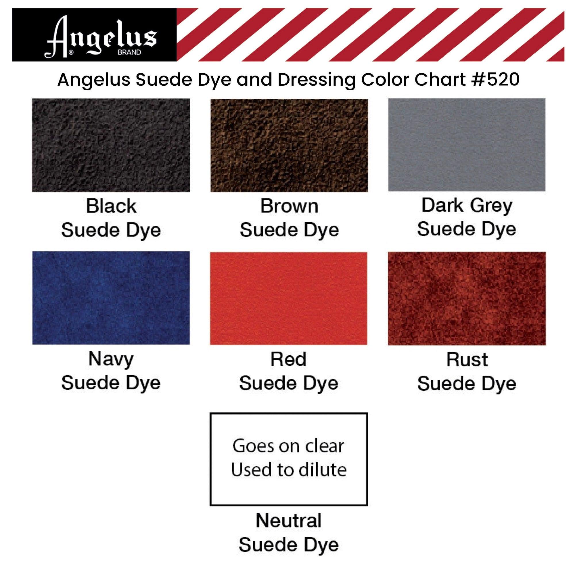 Leather Care Angelus Suede Dye Etsy