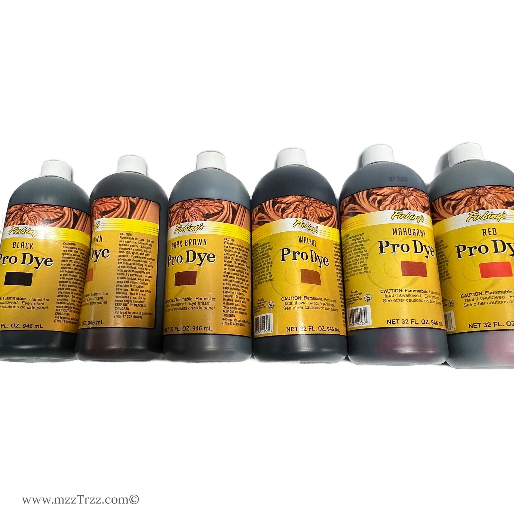 Fiebing's - Pro Dye 32 Oz Mahogany - Professional Oil Dye for Dyeing Leather