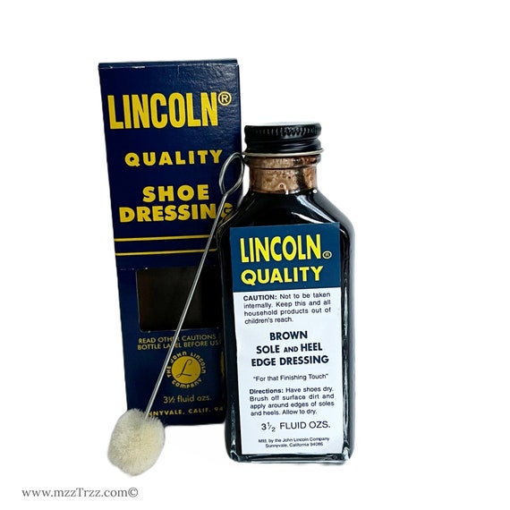 Leather Care Lincoln Sole & Heel Dressing 