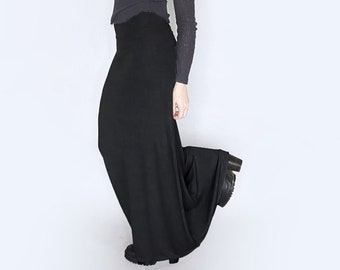 black maxi skirt tall