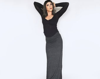 L415 /& Co Clothing Maxi Dress Boatneck Ethically made in our USA loft Long Maxi #415-715 Womens Tall Petite Length Dresses