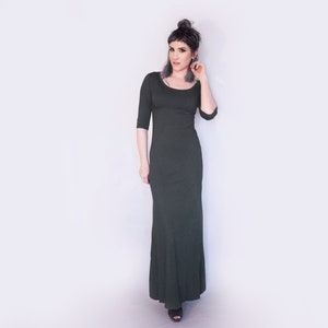 L415 /& Co Clothing Maxi Dress Boatneck Ethically made in our USA loft Long Maxi #415-715 Womens Tall Petite Length Dresses