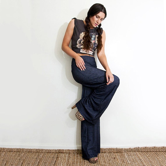 tall high waisted palazzo pants